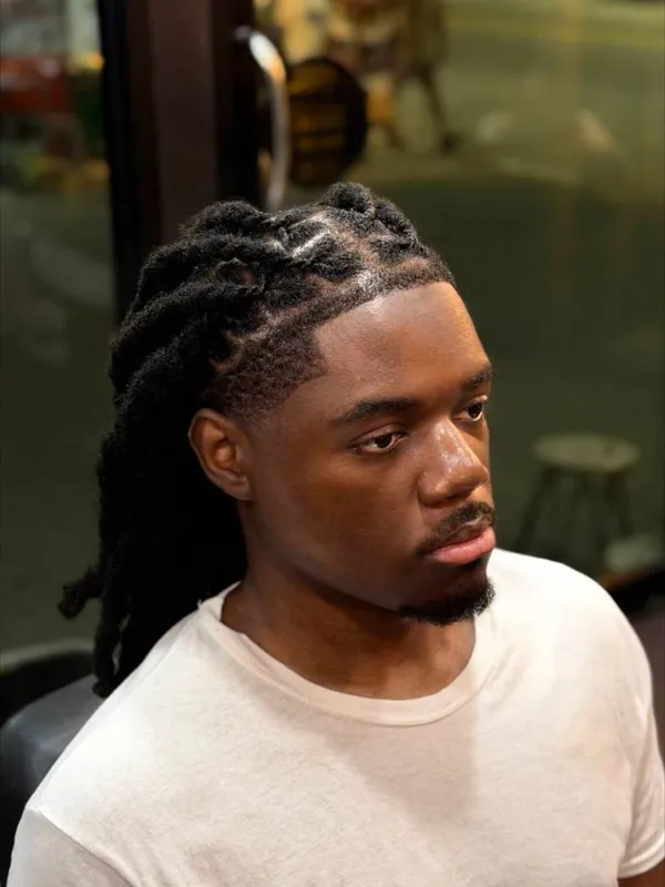 Two strand twists with a taper