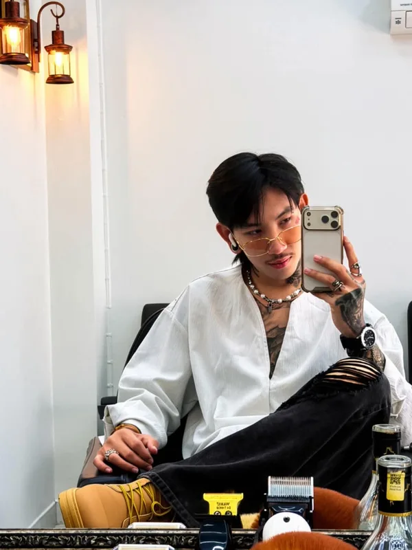 Oat, barber at Together Barbershop Pattaya