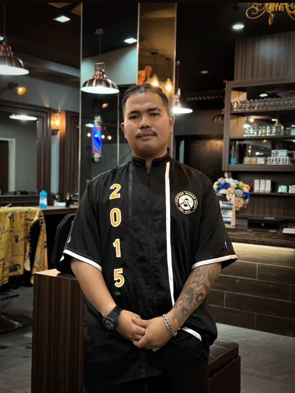 Oum, barber at Together Barbershop Pattaya