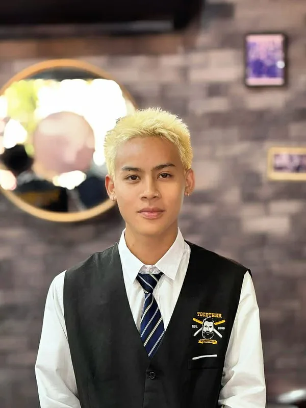 Poom, barber at Together Barbershop Pattaya