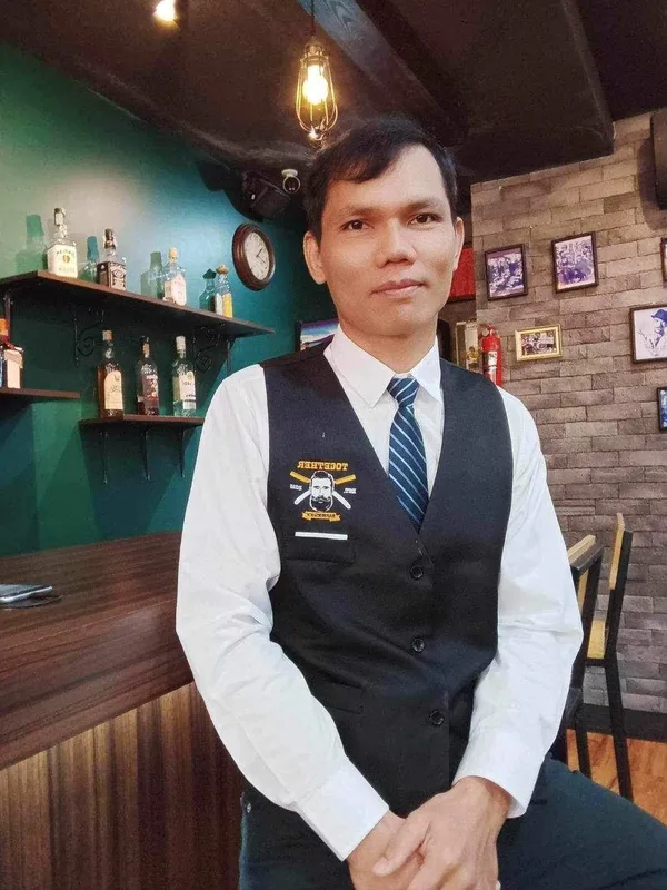 Toto, barber at Together Barbershop Pattaya