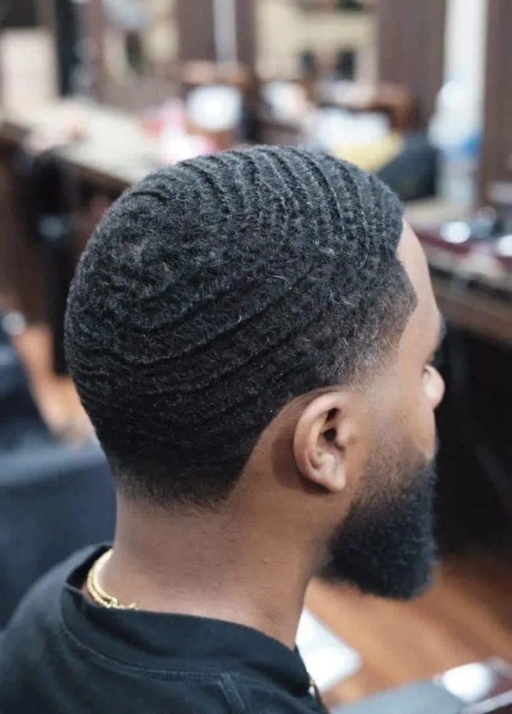 Waves with a line up